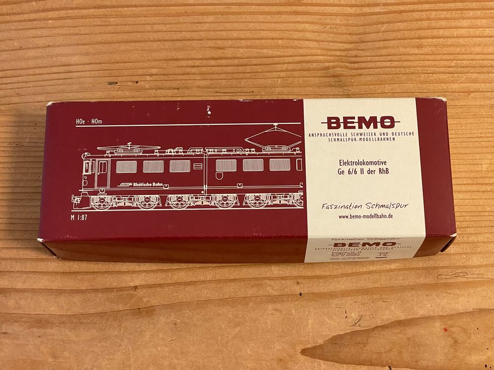 Bemo 1254 134 Ge 6/6 II 704 neurot digital 9