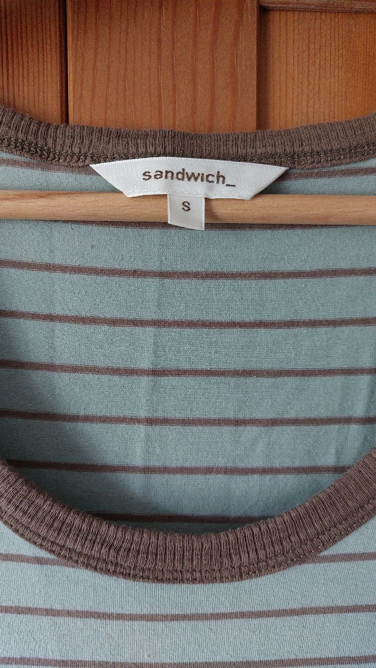 Kleider: Sandwich gestreiftes Kleid Grösse S – Gebraucht aus Maschwanden von Biwo3 1