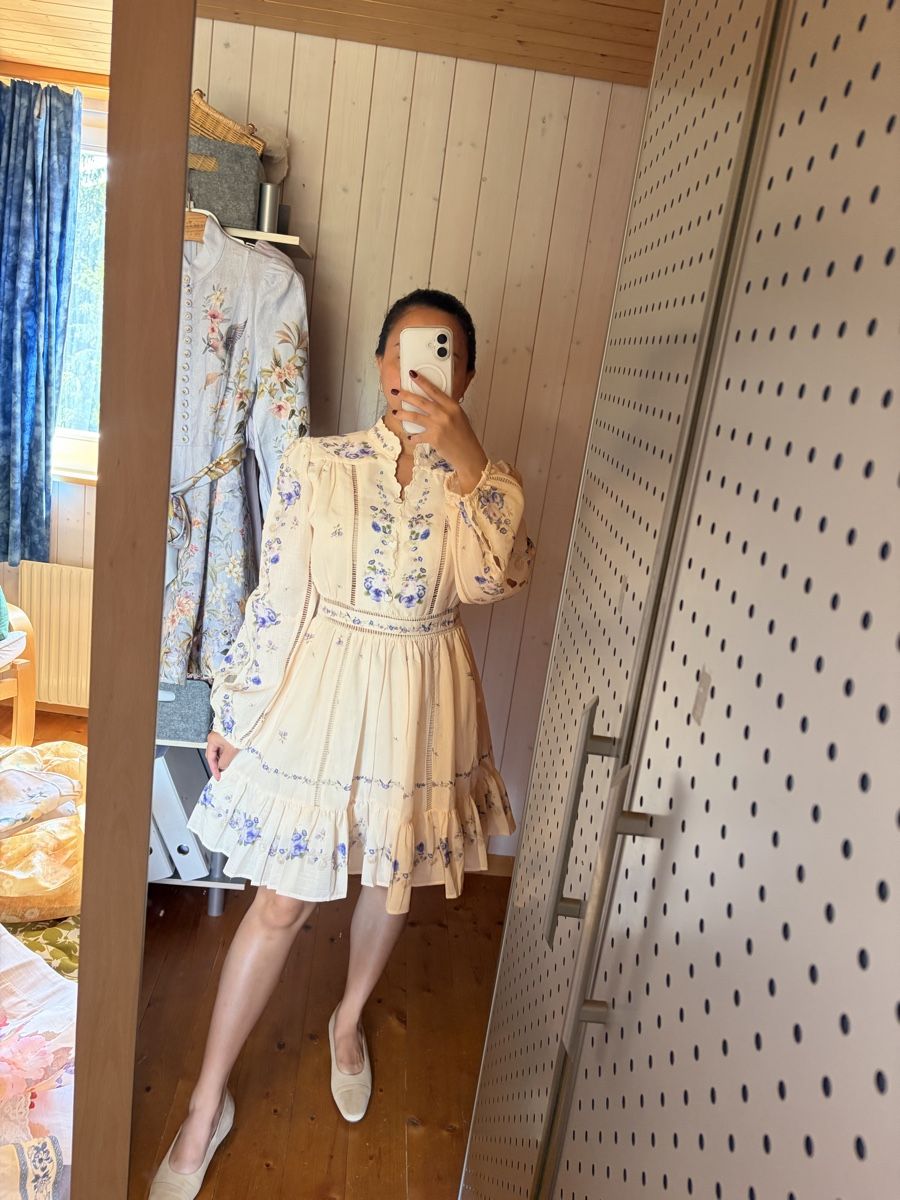 Vestiti: Floral Linen Blend Dress – Nuovo (secondo la descrizione) da St.Josefen venduto da lop_lh8d 3