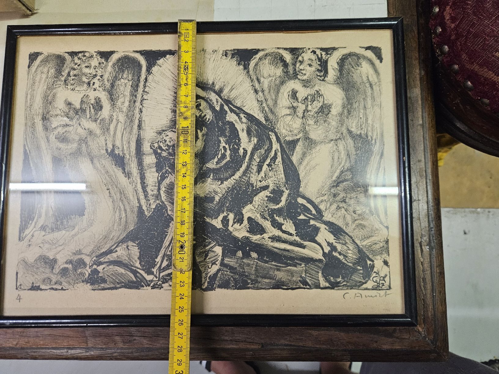 Grafica & Litografie: lithographie amiet – Usato da Schwellbrunn venduto da Omega-alpha 4