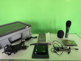 Sony Minidisc Recorder MZ-RH1 mit Sennheister Mikro