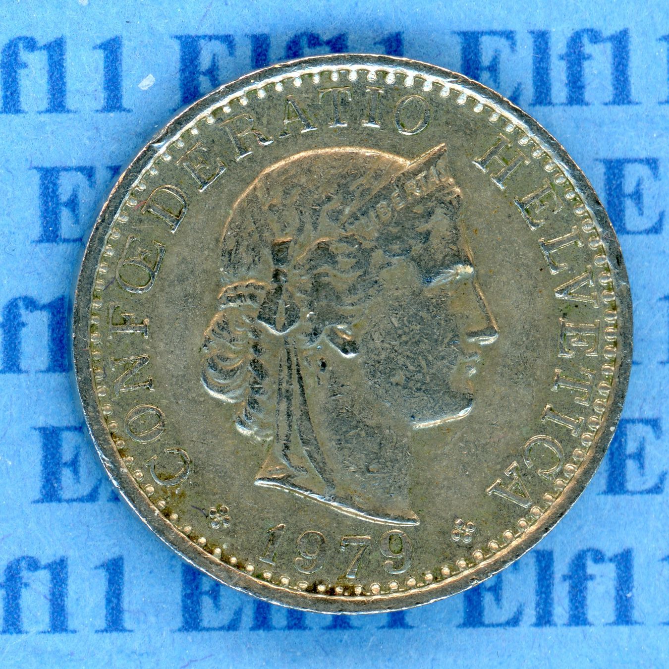 Tutti le monete: CHF___0.20 1979 vz 20 Rappen – Usato da Widnau venduto da Elf11