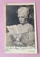 LG/ Original Autogramm Karte Zarah Leander Schauspielerin