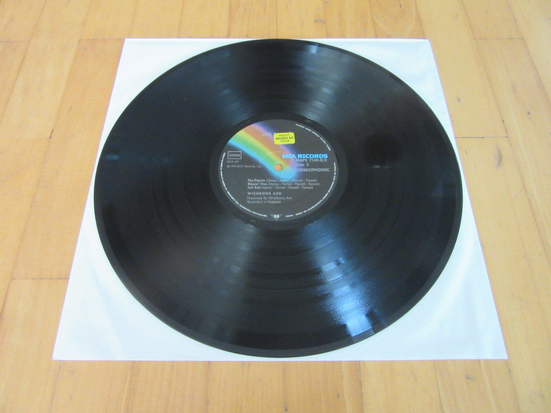 Schallplatten: Langspielplatte (2LP) "WISHBONE ASH" - LIVE DATES – Gebraucht aus Degersheim von Tforelle 6