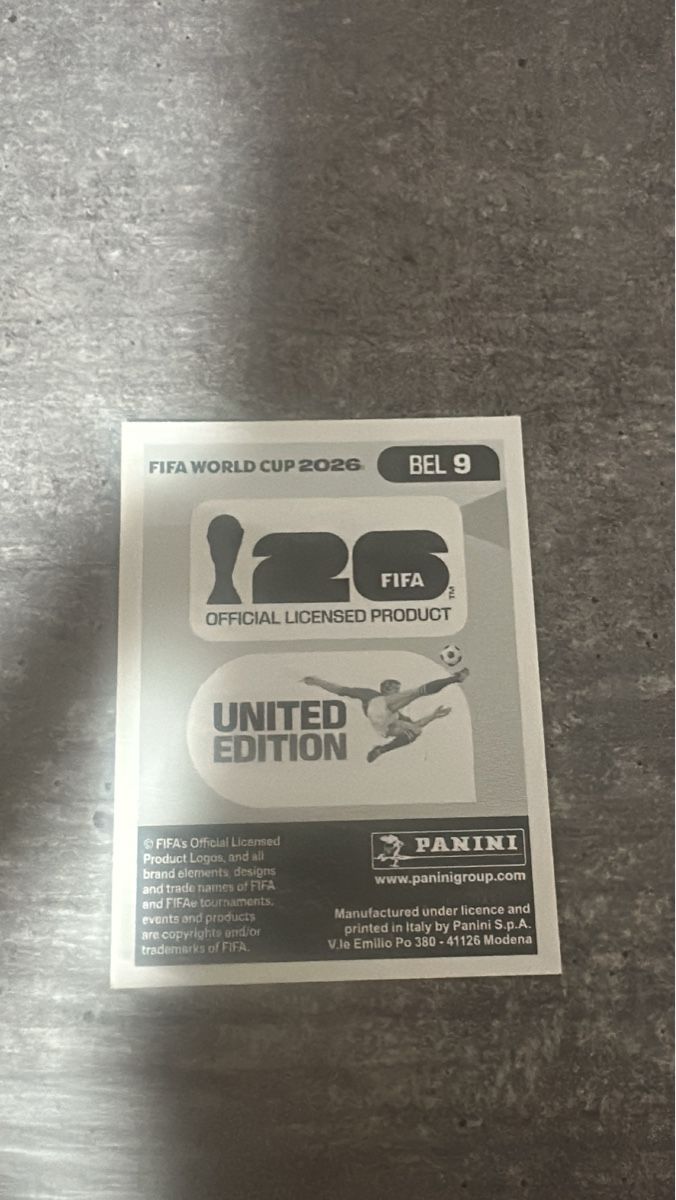 Panini Carte collezionabili: BEL 9 , FIFA WORLD CUP 2026 PANINI  – Nuovo (secondo la descrizione) da Frauenfeld venduto da 1PegPeg1 1