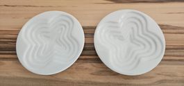 2 Olivenöl- Schälchen/ Teller