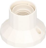 Deckenfassung, Wandfassung, Lampe E27 weiss