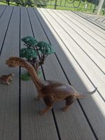 Playmobil Dinosaurier Set mit Baum, Top Zustand!