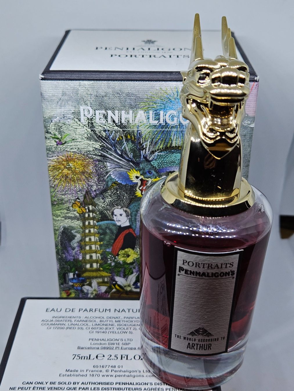 Penhaligon's Parfum & Eau de Toilette: Penhaligon's the world according to Arthur vapo 75ml – Neu und originalverpackt aus Romanel-sur-Lausanne von delaforet 1