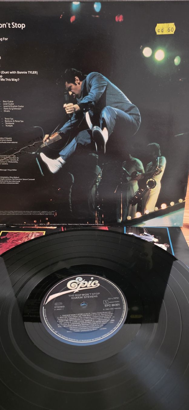 Schallplatten: Shakin Stevens Bop Won't Stop F,Vg – Gebraucht aus Yvonand von RF-VINYL 2