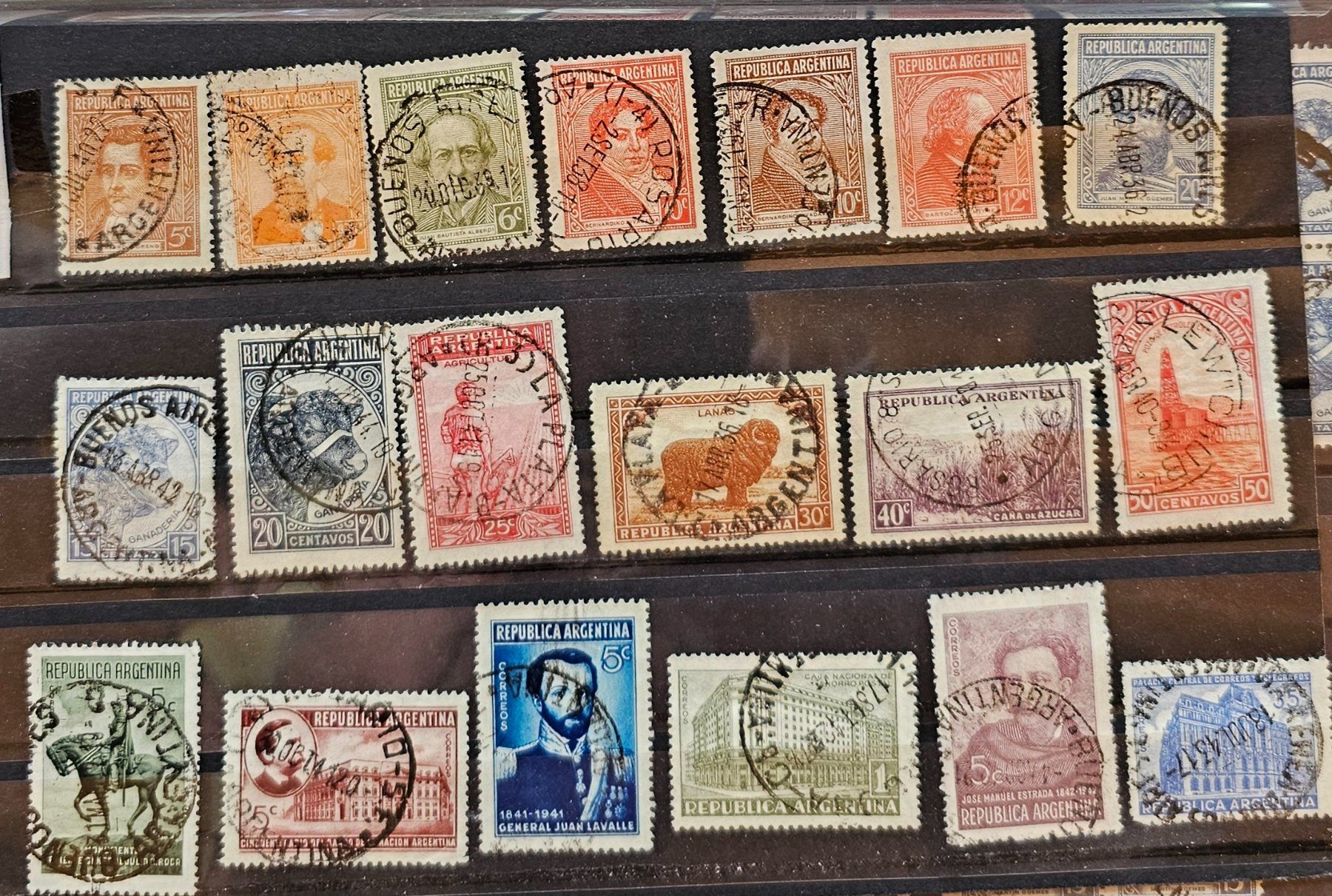Tutti i francobolli: ARGENTINIEN alte Briefmarken gest./** – Usato da Les Valettes venduto da Nuba1