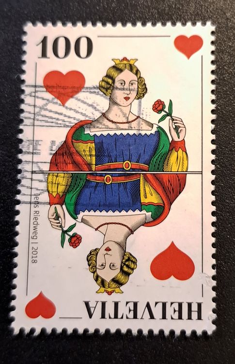 Schweizer Jass - Herz-Dame | Kaufen auf Ricardo