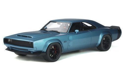 Dodge Modellautos: Dodge Super Charger SEMA Concept 1968 hellblau met. / – Neu und originalverpackt aus Gerlafingen von espero88 2