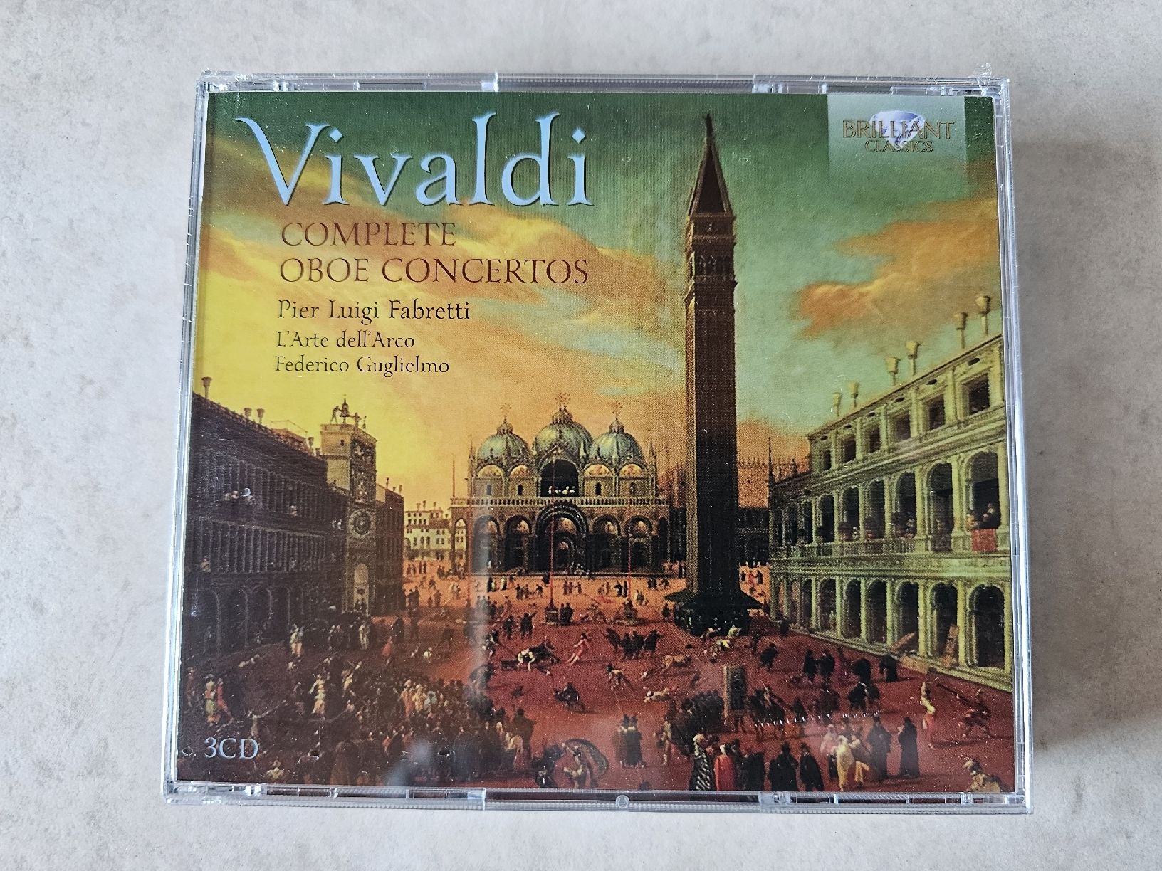 CD: Vivaldi  -  Complete Oboe Concertos / 3 CD Set Fabrikneu – Nuovo e nell'imballaggio originale da Schneisingen venduto da backstore24