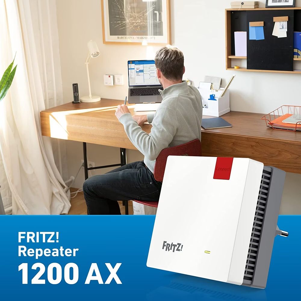 WiFi: 2x Fritz! Repeater 1200 AX – Nuovo (secondo la descrizione) da Unterkulm venduto da Phoe.nix 3