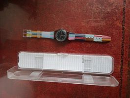 Montre Swatch joli bracelet coloré neuve