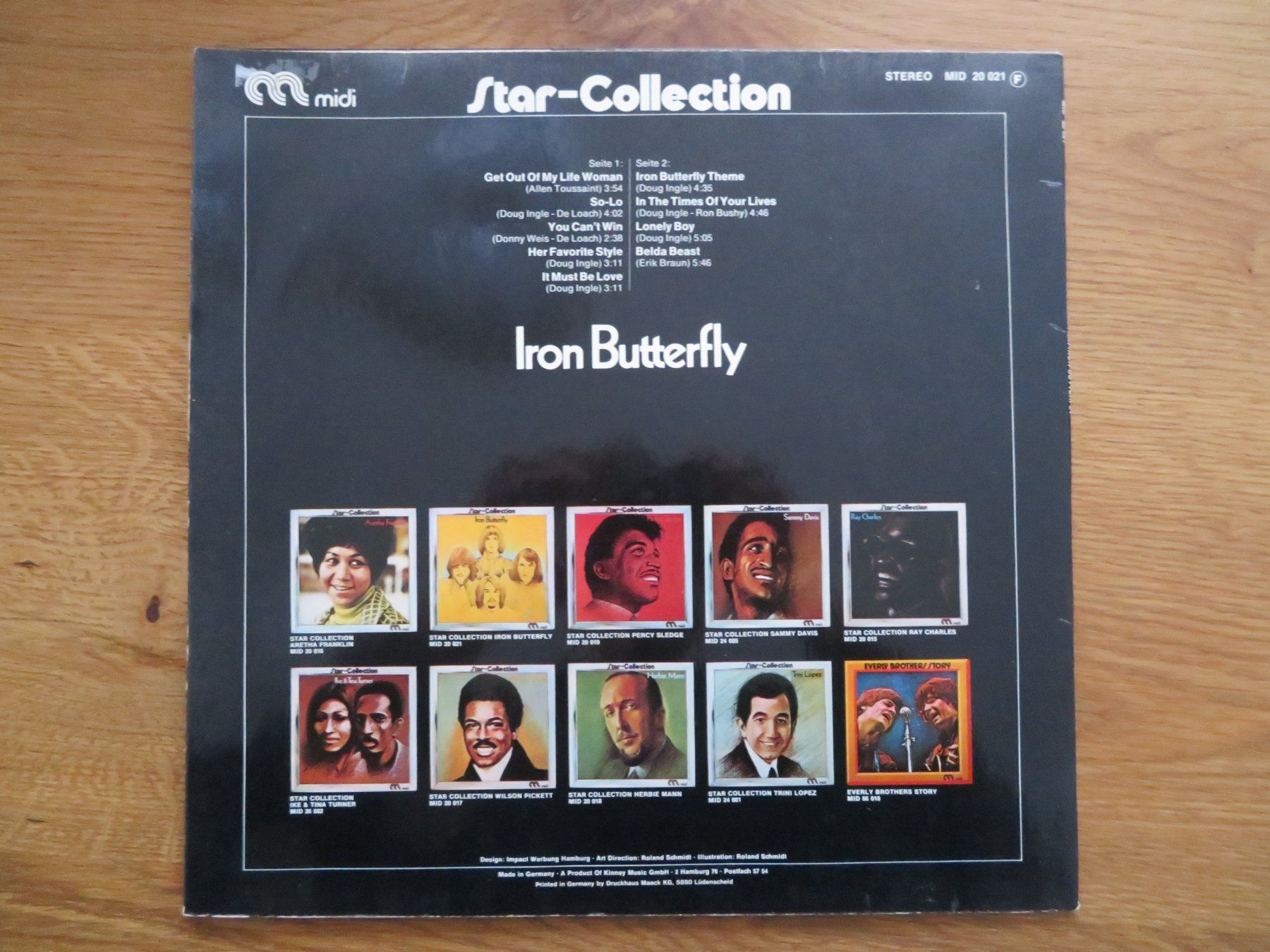Dischi in vinile: IRON BUTTERFLY STAR COLLECTION – Nuovo (secondo la descrizione) da Zürich venduto da max_cp5f 1