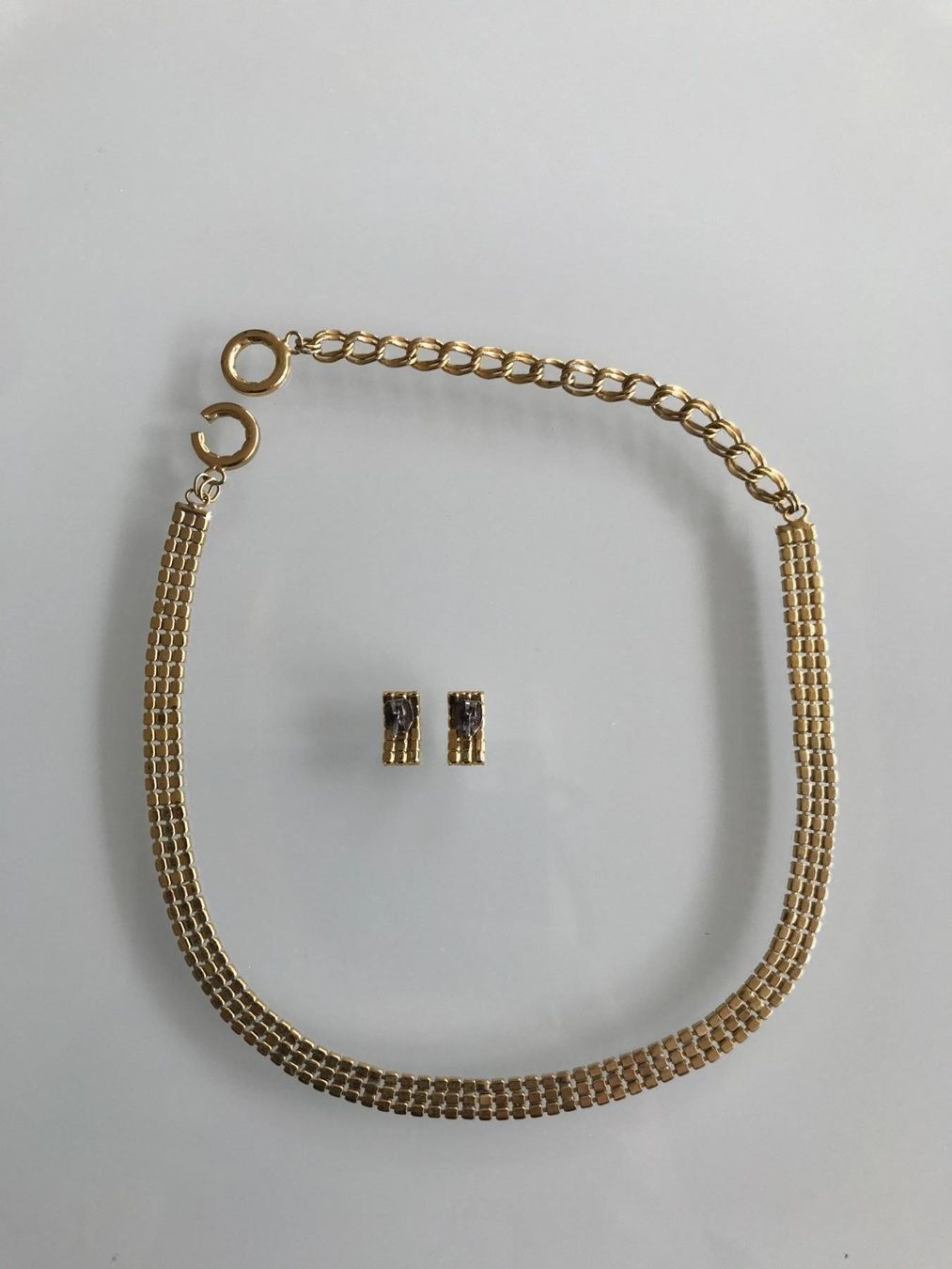 Catenine: Modeschmuck mit Strass Steinen – Nuovo (secondo la descrizione) da Buchrain venduto da Booster10 1
