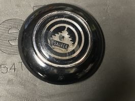 Saurer Oldtimer Hupenknopf, Durchmesser ca.19cm