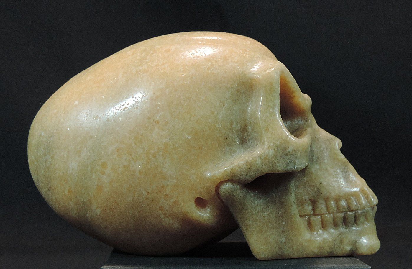 Minerali & Pietre curative: Alien Schädel aus Stein, handgeschnitzte Skulptur – Usato da Duggingen venduto da roterbambus 1
