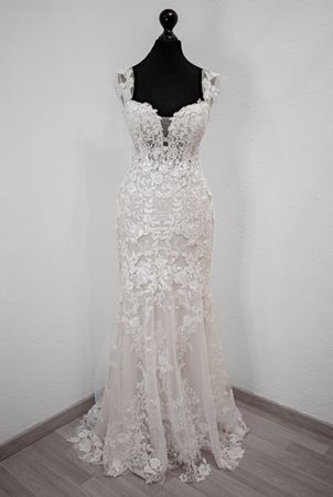 ✨ Brautkleid Jarice Nairobi Gr. 34 – Spitze, Schleppe, Carme