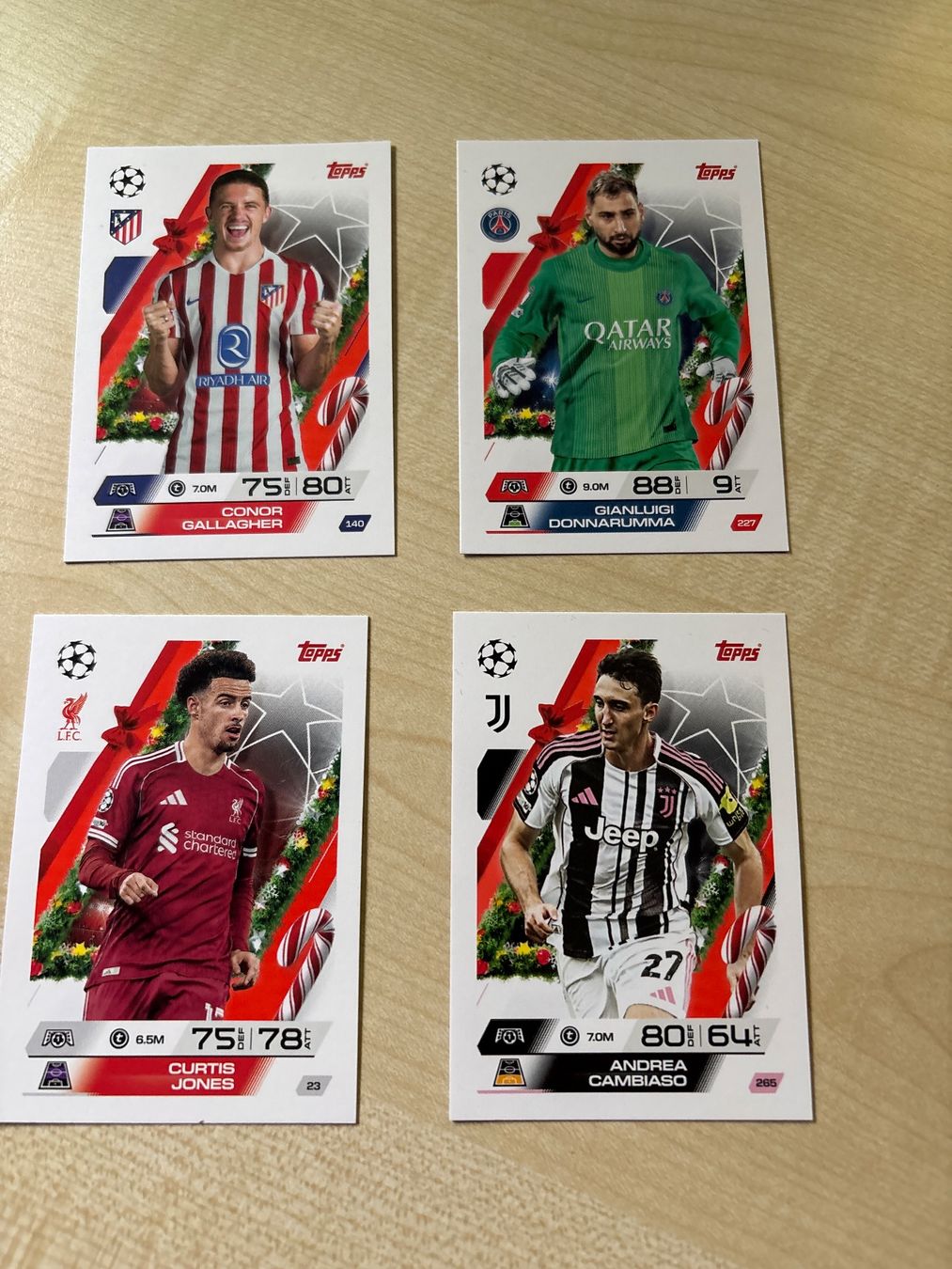 Topps Carte collezionabili: 12 Parallel Festive Karten Match Attax 25/26 Topps – Nuovo (secondo la descrizione) da Rorschacherberg venduto da Simone89ch 2
