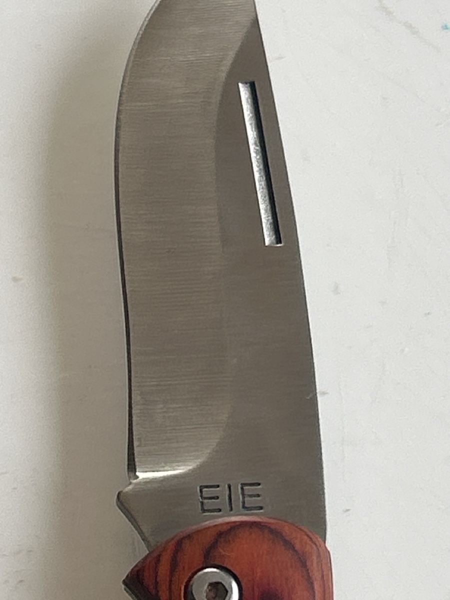 Coltelli tascabile: Klappmesser "EIE" Rostfrei mit Holzgriff (S25) – Usato da Neuenhof venduto da bro_9zsg 3