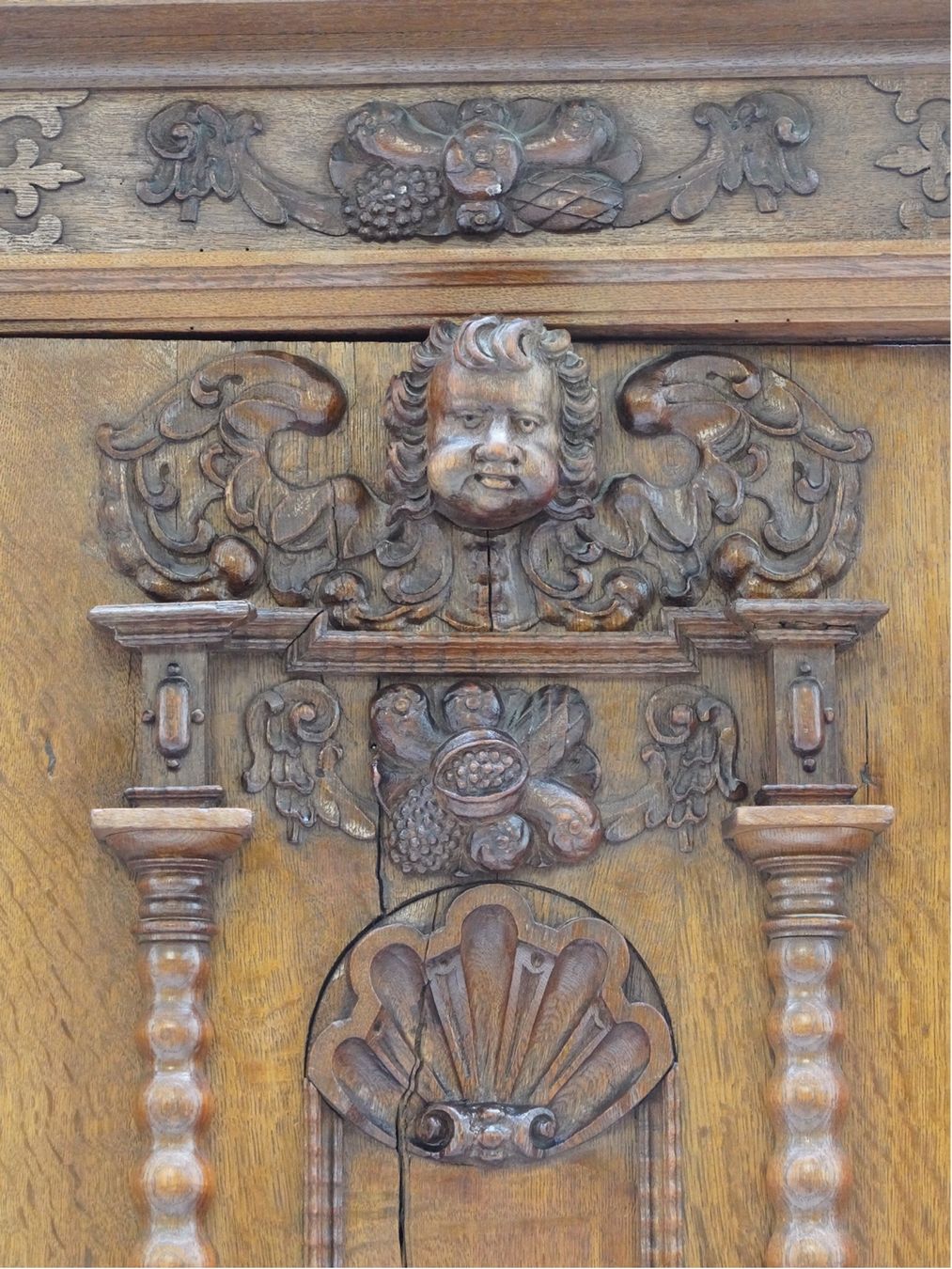 Armoires: Herausragender Ulmer Barockschrank – D'occasion à Bern par glasfaeh 3