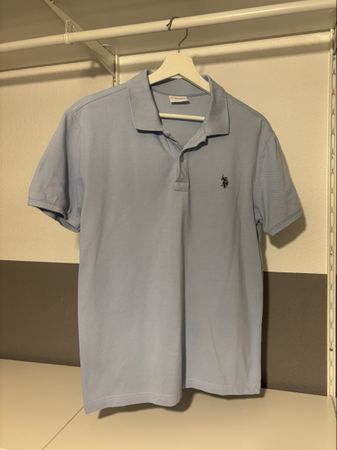 US Polo Assn Polo Shirt light blue like new condition