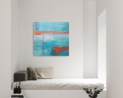 Acryl Bild Original 90x90cm