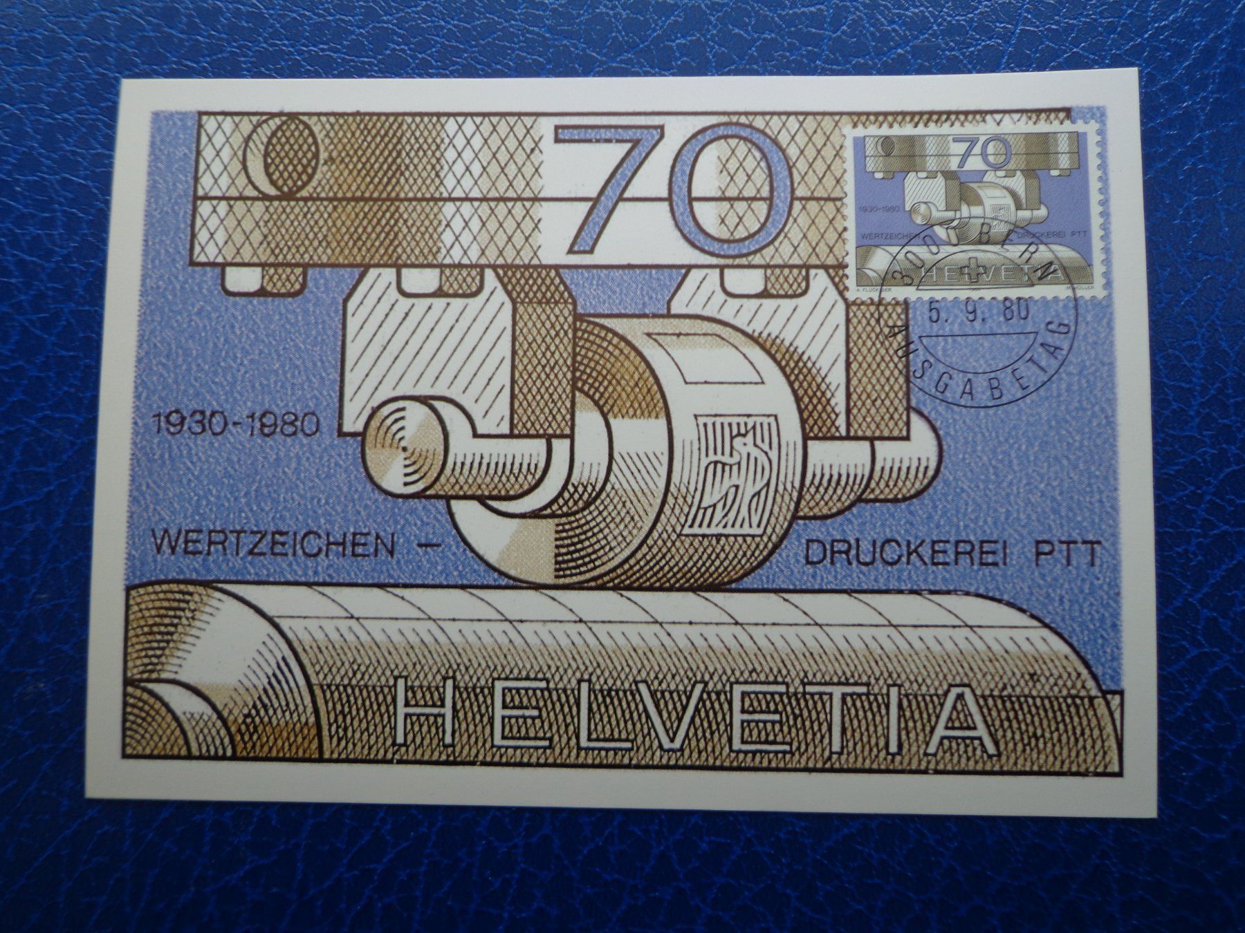 Tutti i francobolli: Maximumkarte MK 5.9.1980 Série PTT Carte maximum – Nuovo (secondo la descrizione) da Le Locle venduto da aou_rf8w