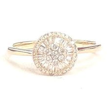 Diamantring 750 Gelbgold, 8.5mm, zus. 0.22ct, UVP 1.390 CHF
