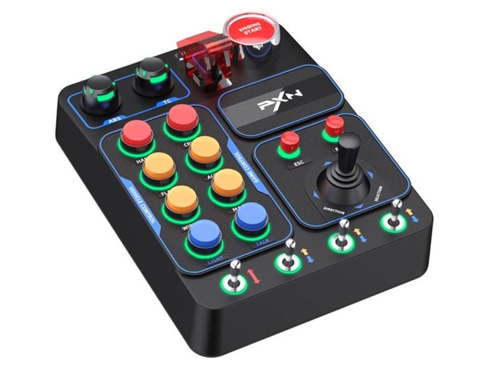 PXN CB1 Control Box, Sim Racing Simulator Button Box, SimRig (Neu ...