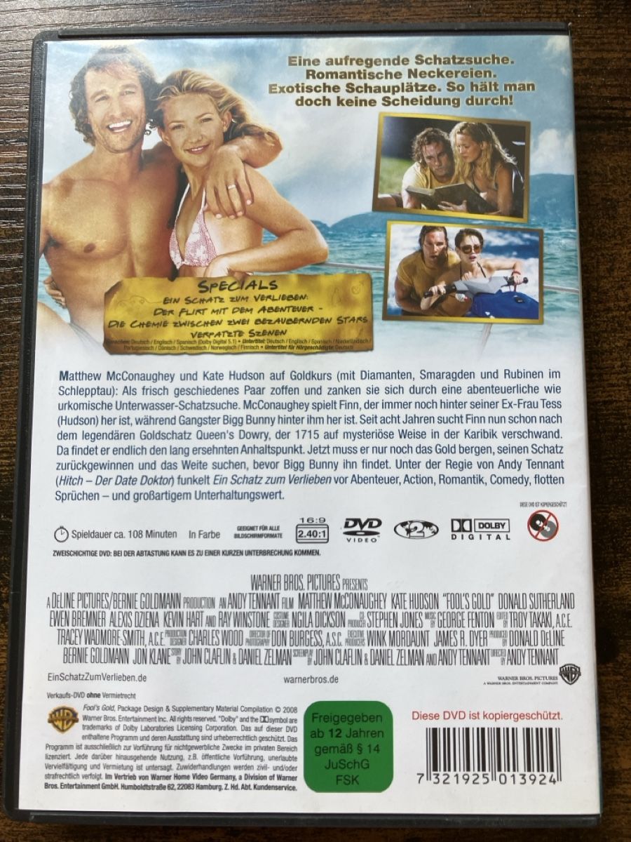 Alle DVDs: Ein Schatz zum verlieben DVD – Gebraucht aus Glarus von Jhuber78 1