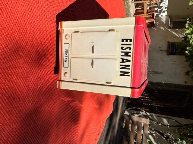 Tutte le decorazioni: Vintage-Blechdose in Form eines Eismann-Lieferwagens – Usato da Freudwil venduto da Ginoginelli 2