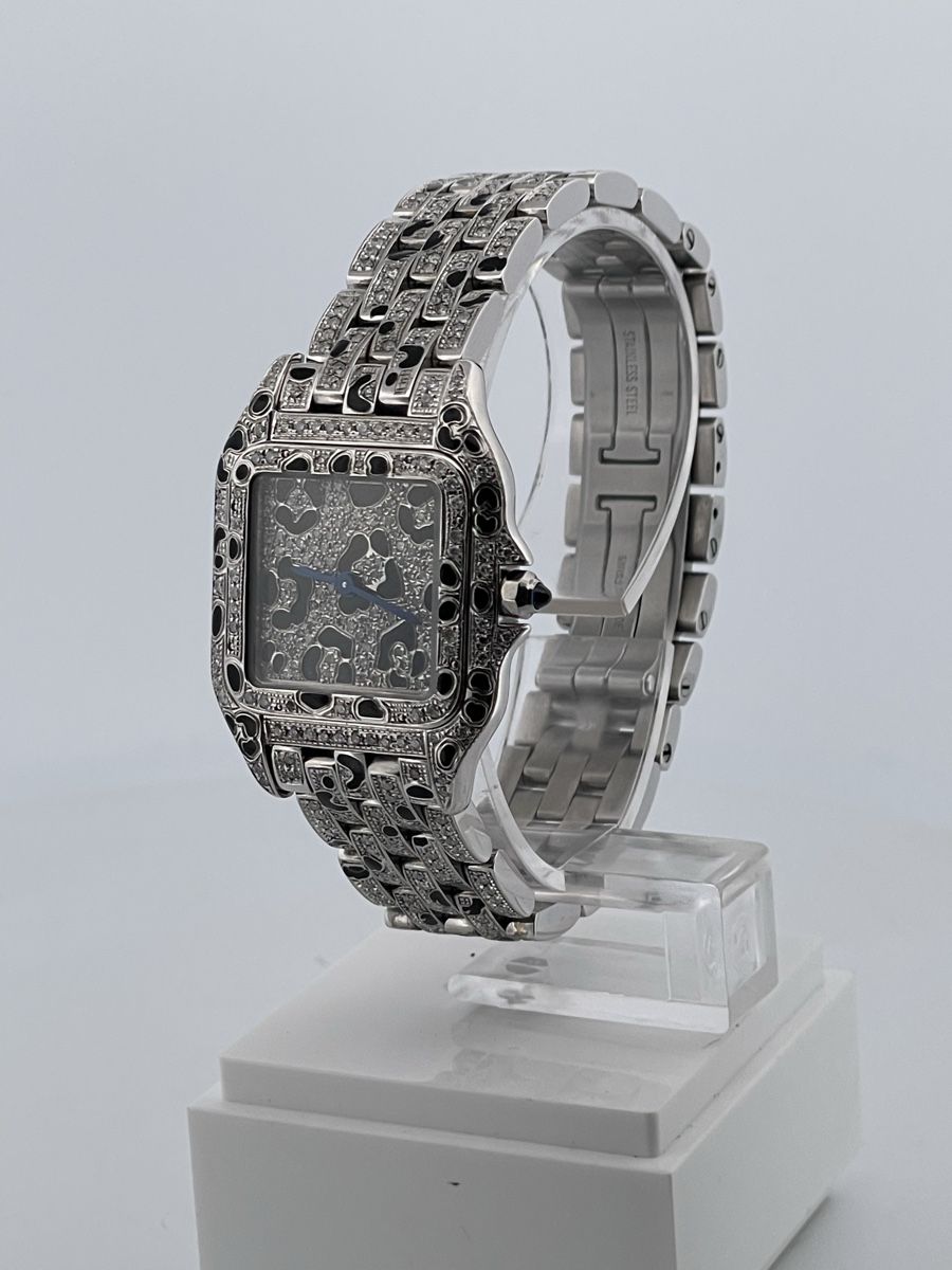 Cartier Orologi: Cartier Panther Medium Iced Out - HPI01721 – Nuovo (secondo la descrizione) da Wettingen venduto da Elegance_Uhren 3