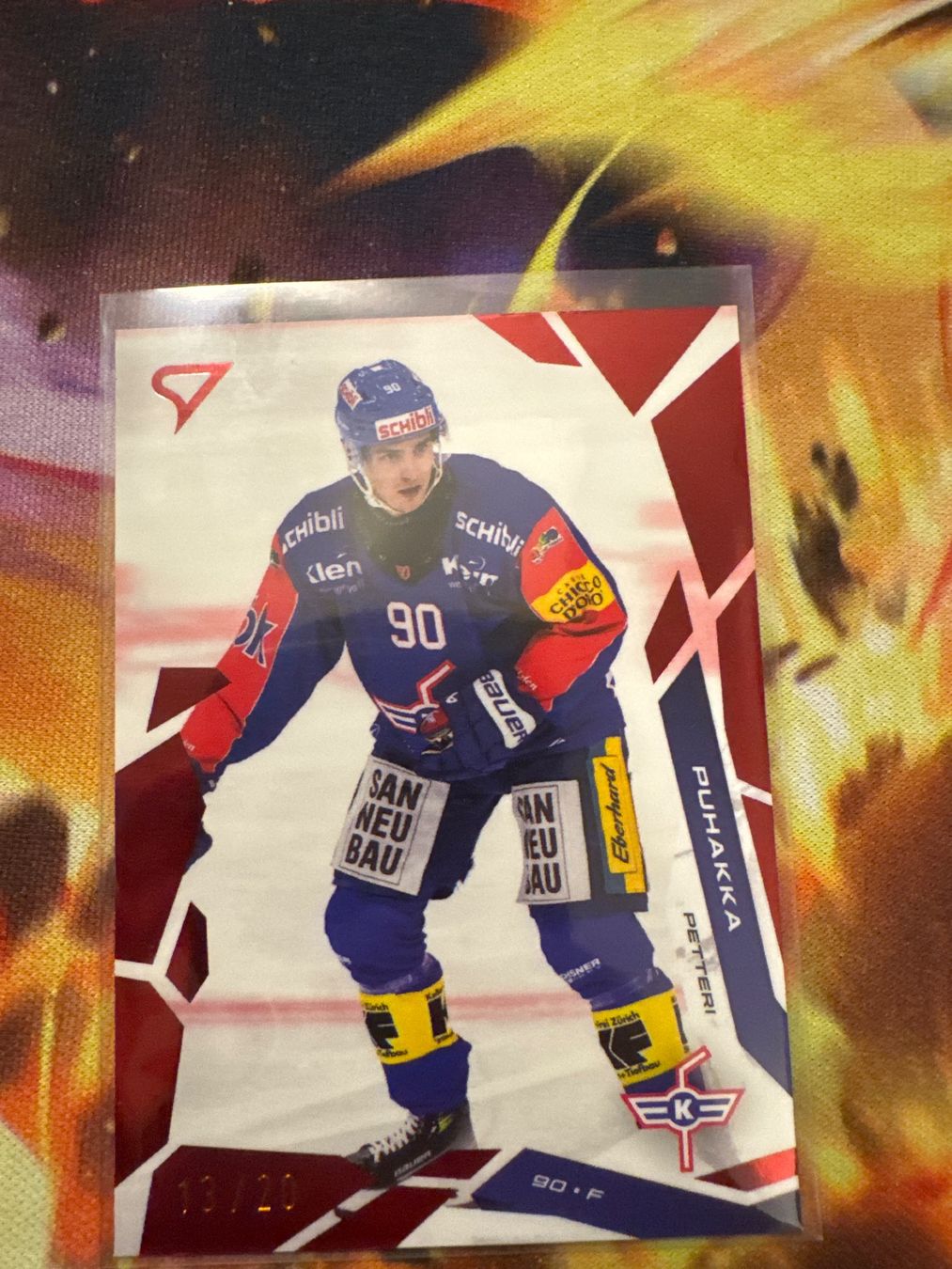 Sportzoo Carte collezionabili: Petteri Puhakka - Red /20 – Usato da Windisch venduto da phil368