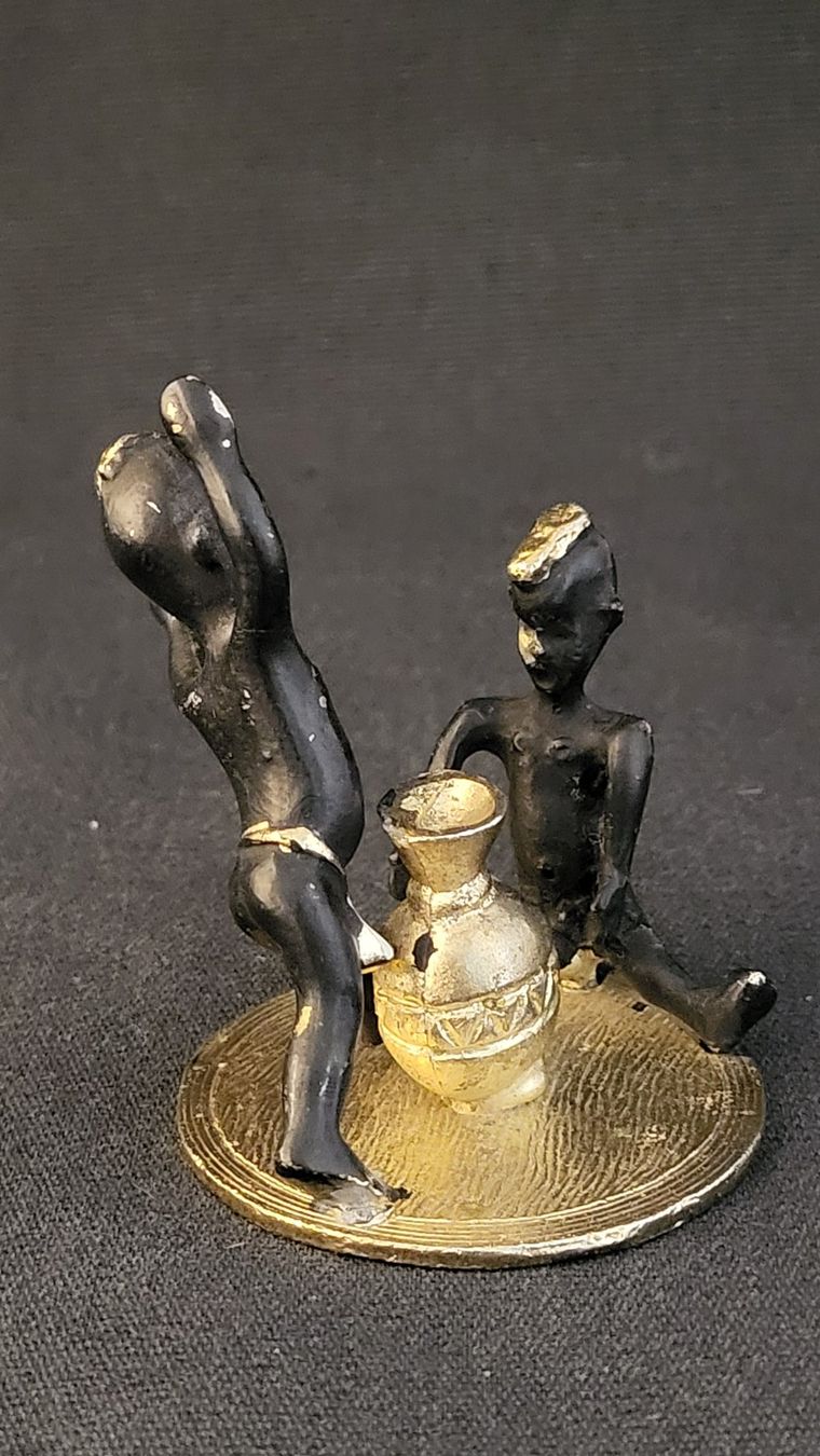 Statuette: Vintage Figur AFRIKANERLI – Usato da Basel venduto da spinne02 4