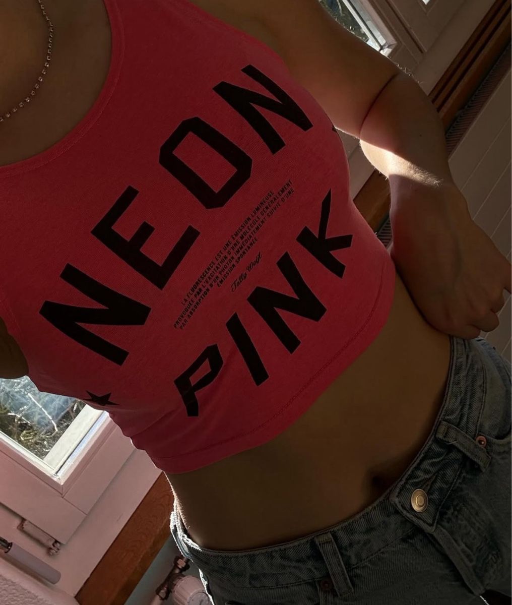 Camicette, T-shirt & Top: Neon Pink Top Gr. S – Nuovo (secondo la descrizione) da Sumiswald venduto da fid_v269 1