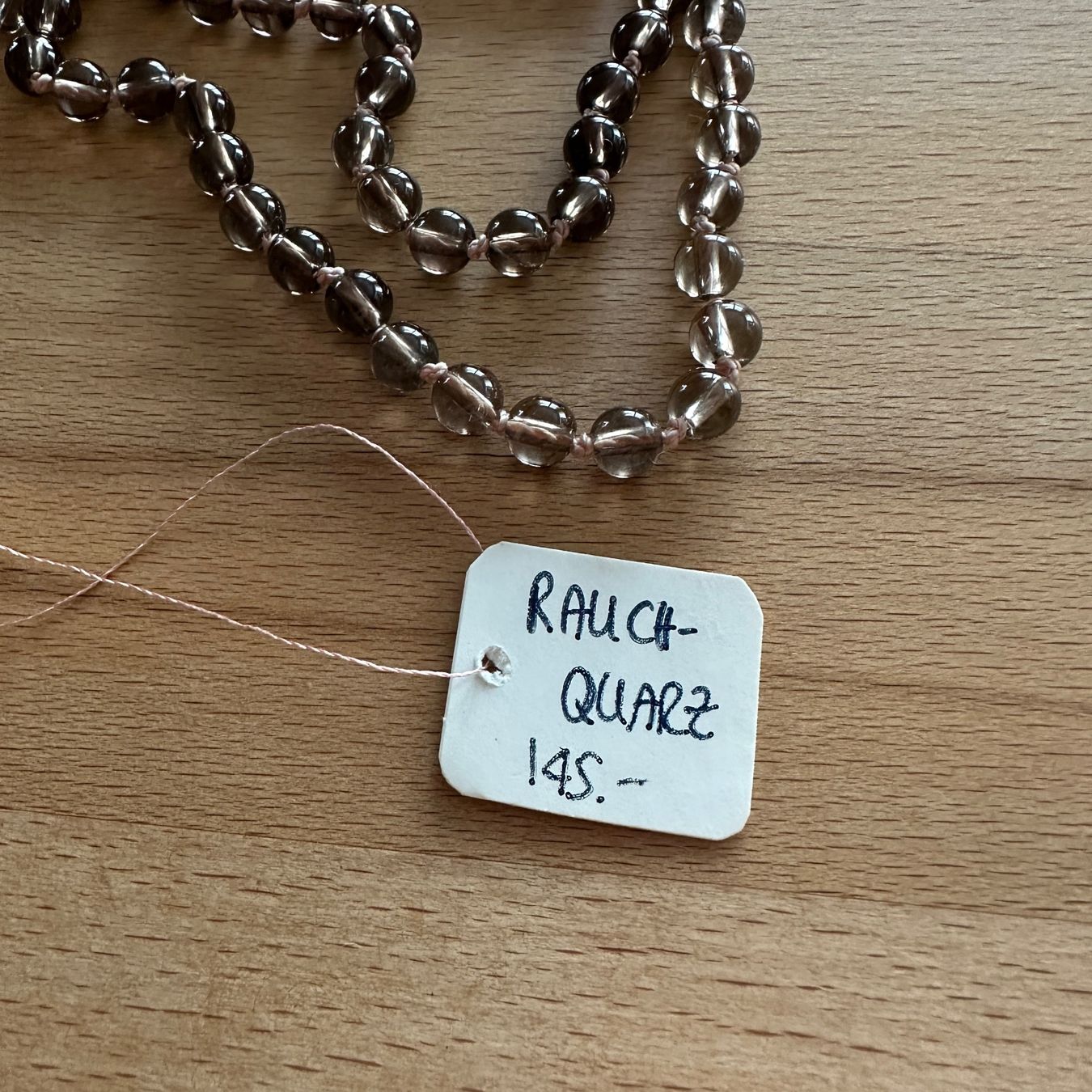 Catenine: Mala mit Rauchquarz-Perlen – Usato da Sax venduto da kaulquappe01 3