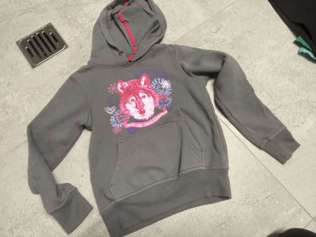 Pull fille sweet a capuche 134 - 140