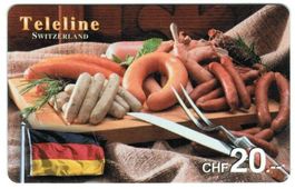 Teleline Telefonkarte Fleischwaren
