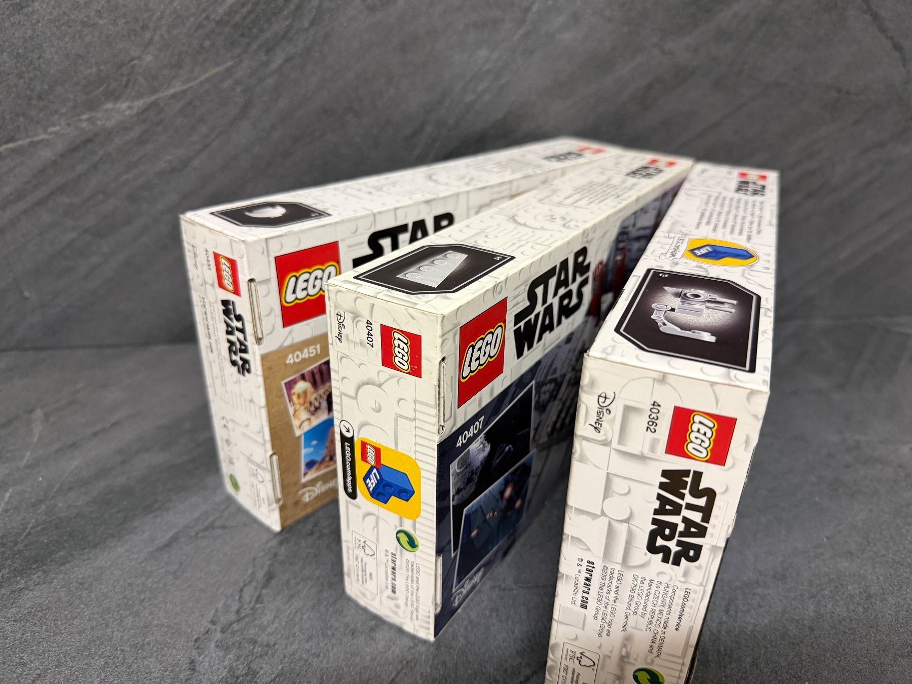 Lego Kit di costruzioni: LEGO Star Wars Bundle 40362 40407 40451 Dioramen SEALED – Nuovo e nell'imballaggio originale da Villmergen venduto da Zydi 2