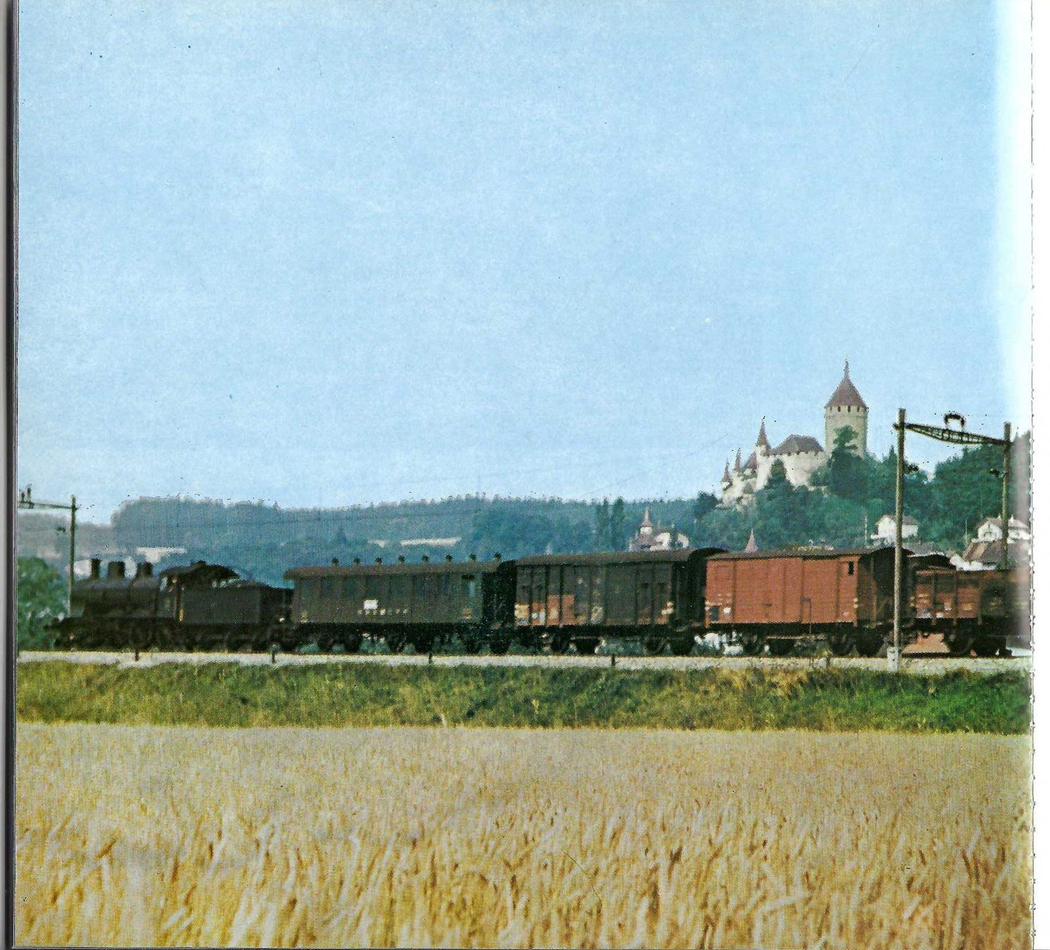 Libri: 1876 - 1976. 100 ans de Chemin de Fer dans la Broye. – Usato da Horw venduto da SwissSteamMemories 2