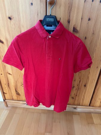 Tommy Hilfiger Poloshirt rot Herren Grösse M