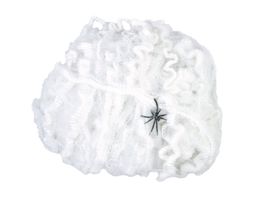 EUROPALMS Halloween Spinnennetz weiß 50g