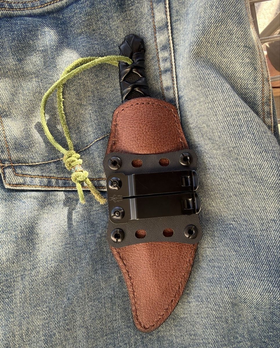 Accessori: JAR Knives SWISS Handmade Fixed Blade Knife EDC – Nuovo (secondo la descrizione) da Reinach AG venduto da Rousseau_J 4