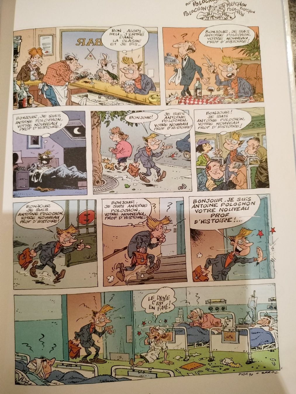 Fumetti: Les profs, tome 1. Interro surprise Pica – Usato da Cortaillod venduto da rozinna 4
