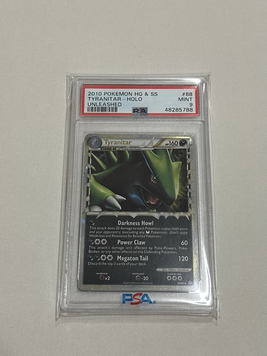 Pokémon Cartes à collectionner: Pokemon Tyranitar HGSS Unleashed PSA 9 Mint #88 – D'occasion à Basel par dem_76fb