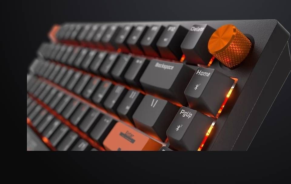 Tastaturen: Clavier souris bo6 – Gebraucht aus Aigle von led_8nd2 4